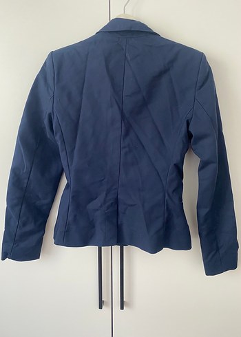 Düğmeli Lacivert Kadın Blazer Ceket Mango - Görsel 2