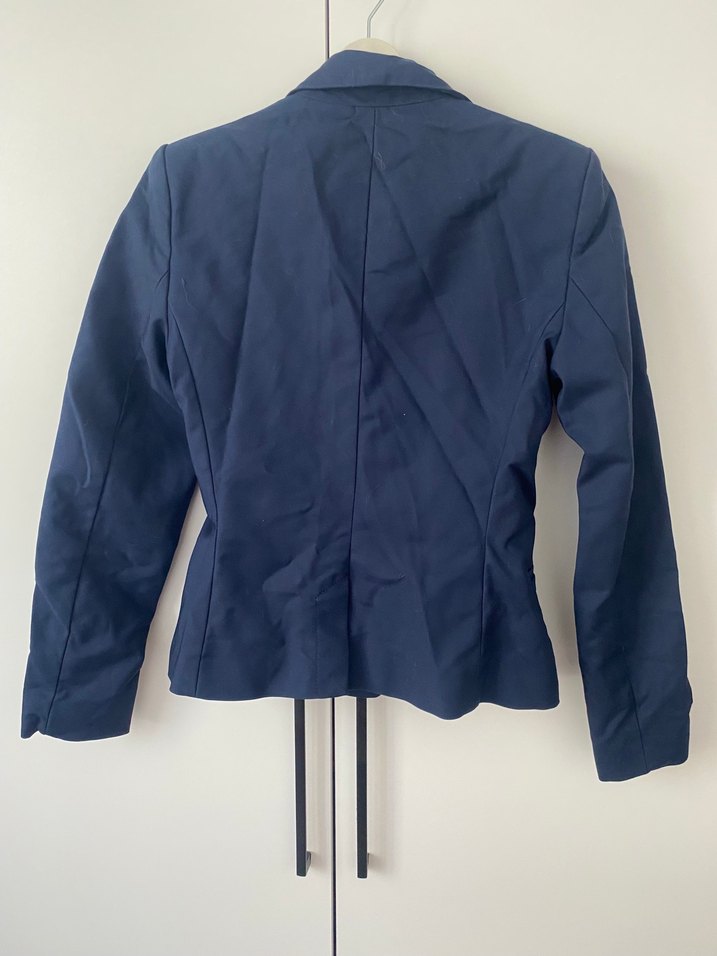 Düğmeli Lacivert Kadın Blazer Ceket Mango - Görsel 2