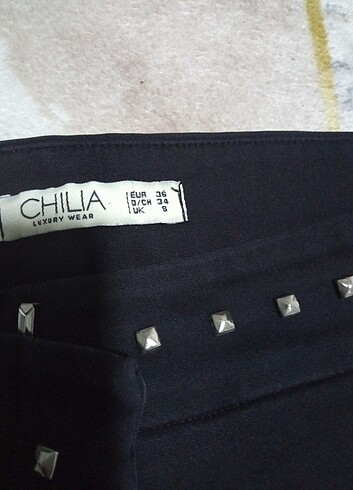 36 Beden siyah Renk Chilia pantalon 