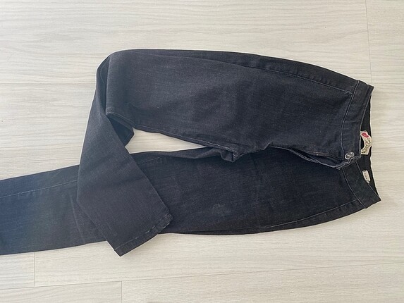 Antrasit koton skinny jean