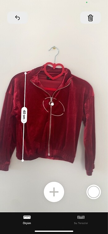 s Beden paulmark kadife crop/sweat