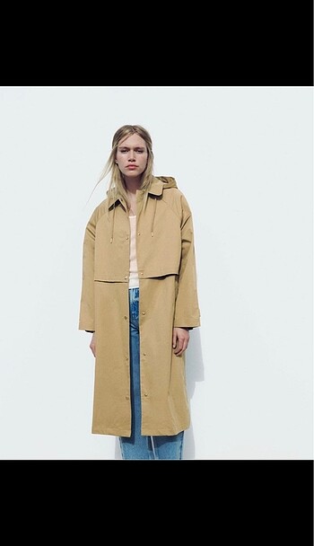 Zara trençkot XS beden