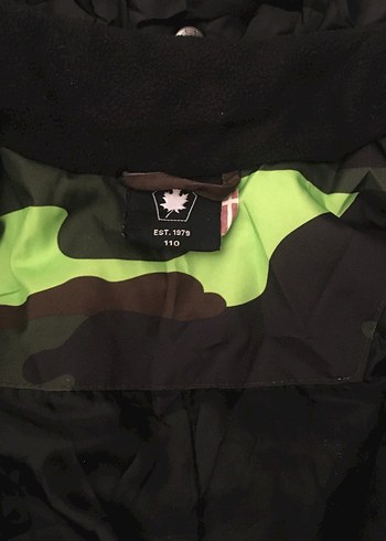 Koyu Yeşil Kamuflaj  Kayak Tulumu - Görsel 3