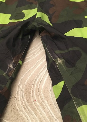 Koyu Yeşil Kamuflaj  Kayak Tulumu - Görsel 9