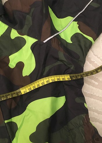 Koyu Yeşil Kamuflaj  Kayak Tulumu - Görsel 7