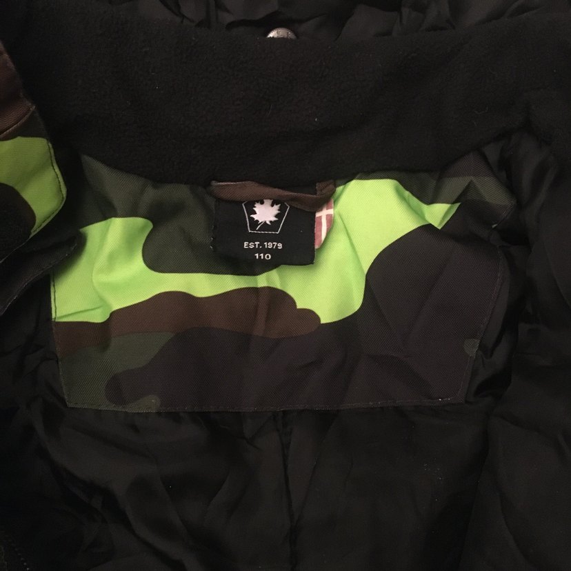 Koyu Yeşil Kamuflaj  Kayak Tulumu - Görsel 3