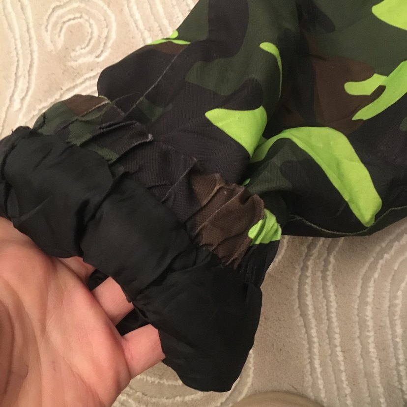 Koyu Yeşil Kamuflaj  Kayak Tulumu - Görsel 2