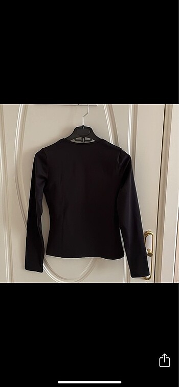 s Beden siyah Renk H&M marka siyah bluz