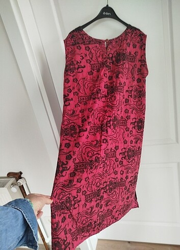 xl Beden Bohem otantik elbise yazlık