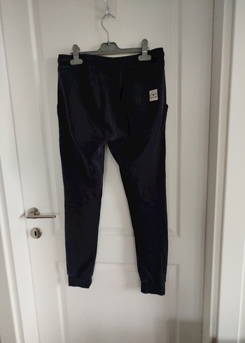 erkek lacivert Rahat Kesim Eşofman Altı - Görsel 4