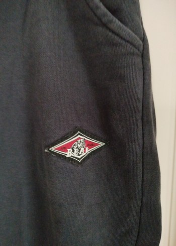 erkek lacivert Rahat Kesim Eşofman Altı - Görsel 2