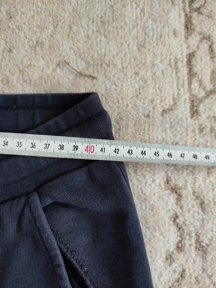 erkek lacivert Rahat Kesim Eşofman Altı - Görsel 5