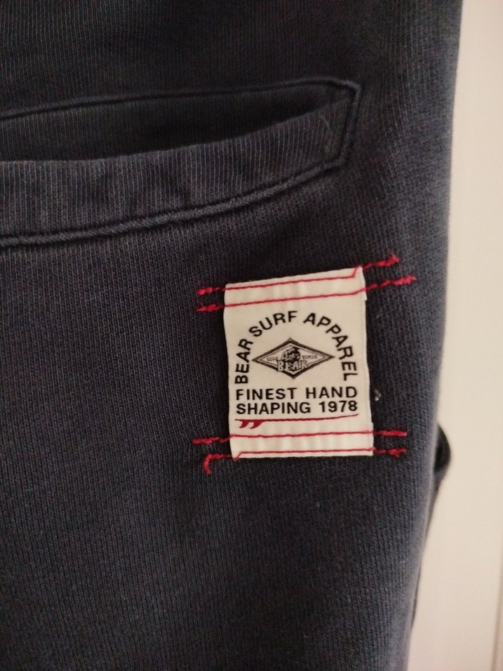 erkek lacivert Rahat Kesim Eşofman Altı - Görsel 3