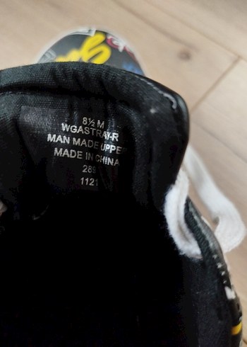 Renkli yazılı casual günlük spor ayyakkabı - Görsel 6