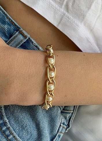Accessorize İnci kolye küpe bileklik seti