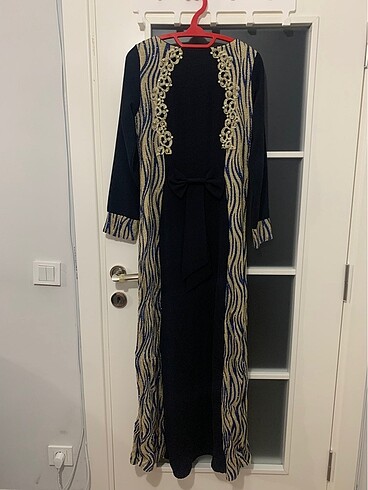 Tesettür abiye elbise - Görsel 4