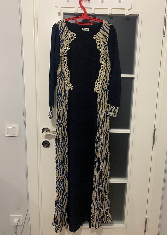 Tesettür abiye elbise - Görsel 2