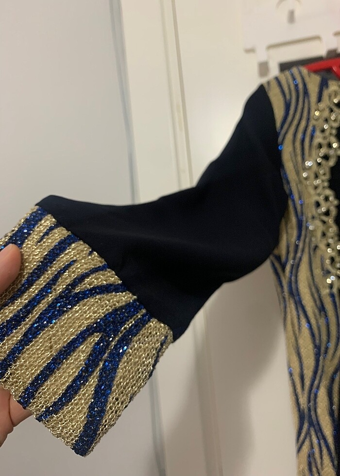 Tesettür abiye elbise - Görsel 5