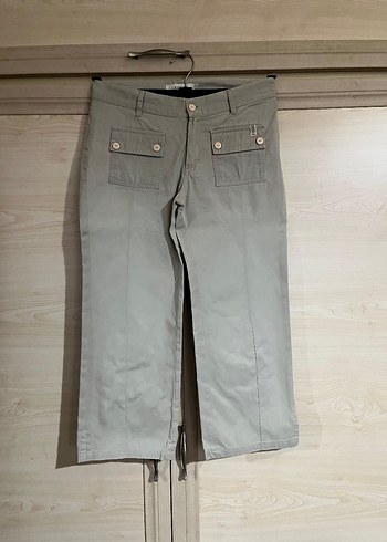 vintage kapri pantolon - Görsel 2