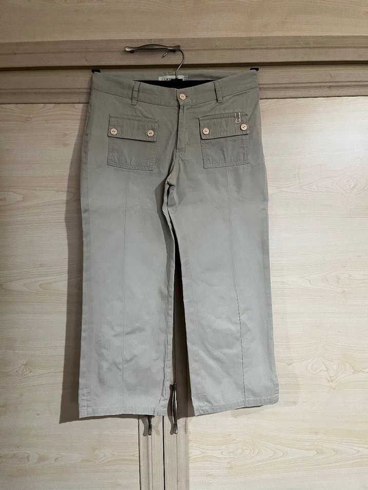 vintage kapri pantolon - Görsel 2