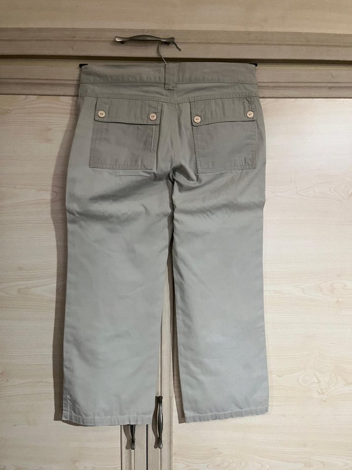 vintage kapri pantolon - Görsel 3