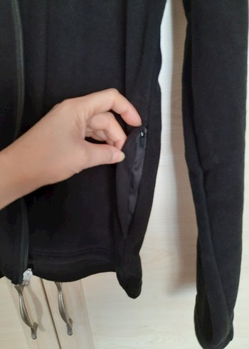 Fermuarlı  Polar Sweatshirt - Görsel 4