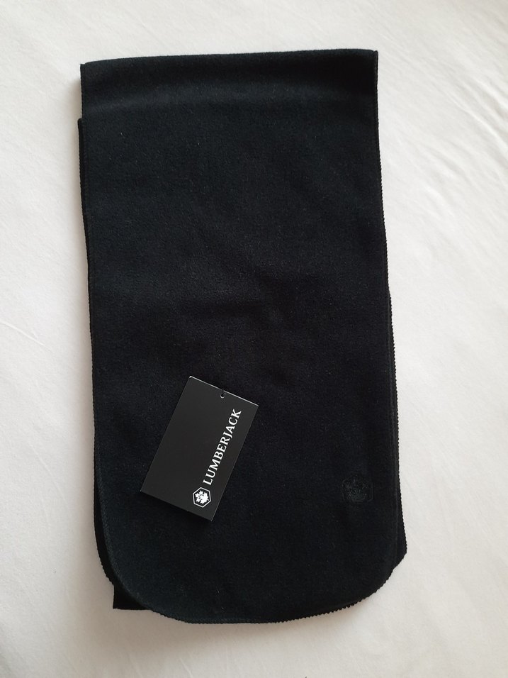 Siyah Erkek Atkı - Görsel 2