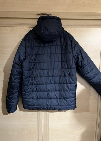 Erkek Lacivert Fermuarlı Günlük Mont - Görsel 4