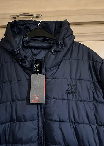 Erkek Lacivert Fermuarlı Günlük Mont - Görsel 3