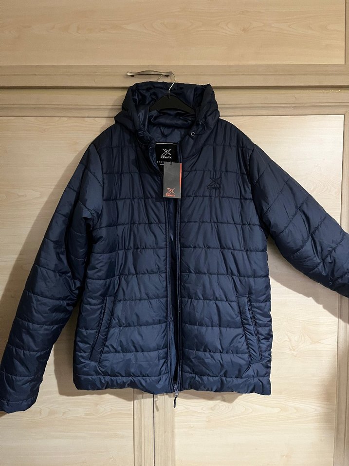 Erkek Lacivert Fermuarlı Günlük Mont - Görsel 2