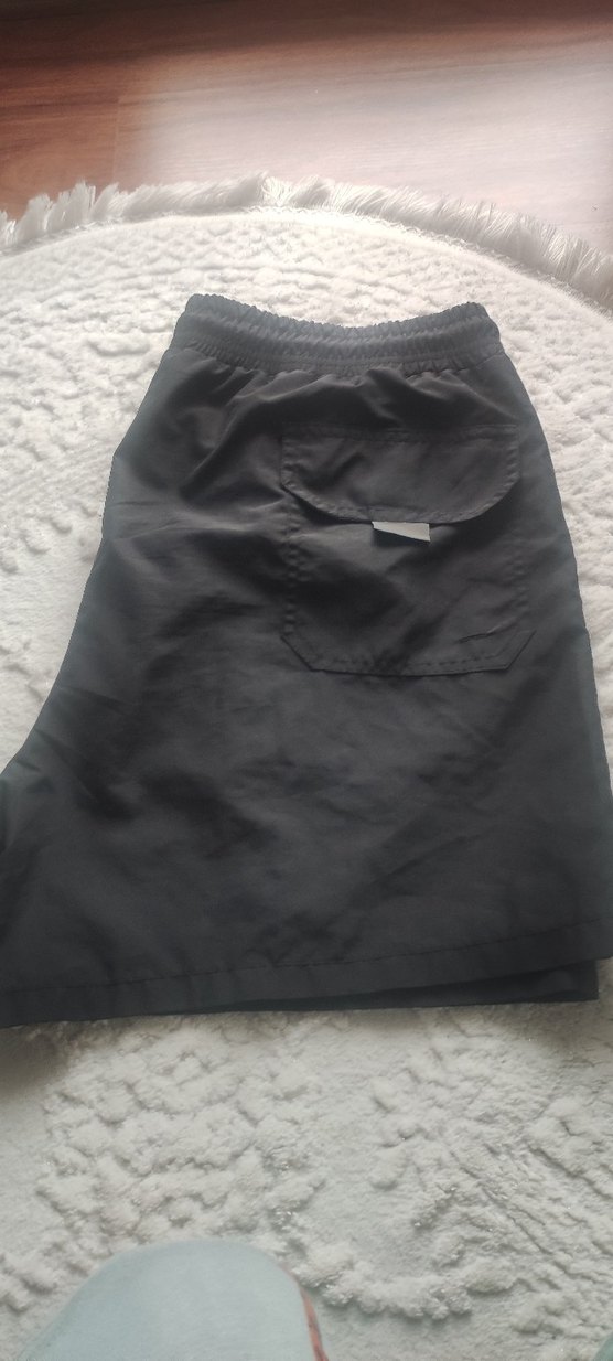 Erkek Siyah Midi Rahat Yüzme Şortu 3xl - Görsel 3