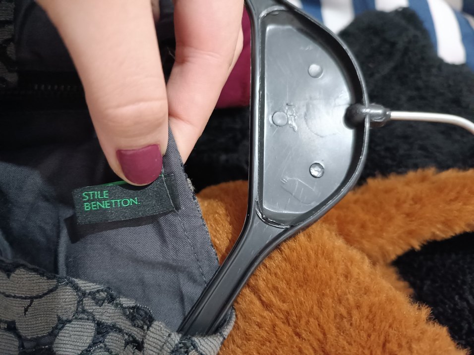 Gri Dantel Detaylı Elbise - Görsel 5