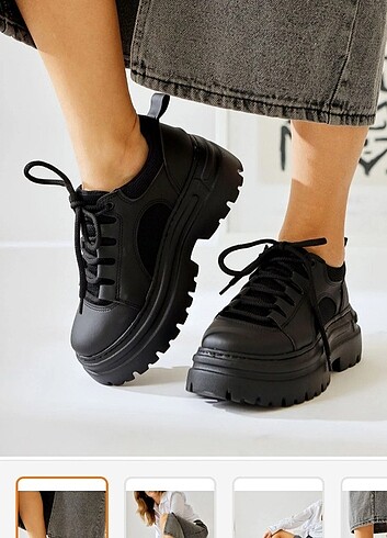 Kalın taban sneaker