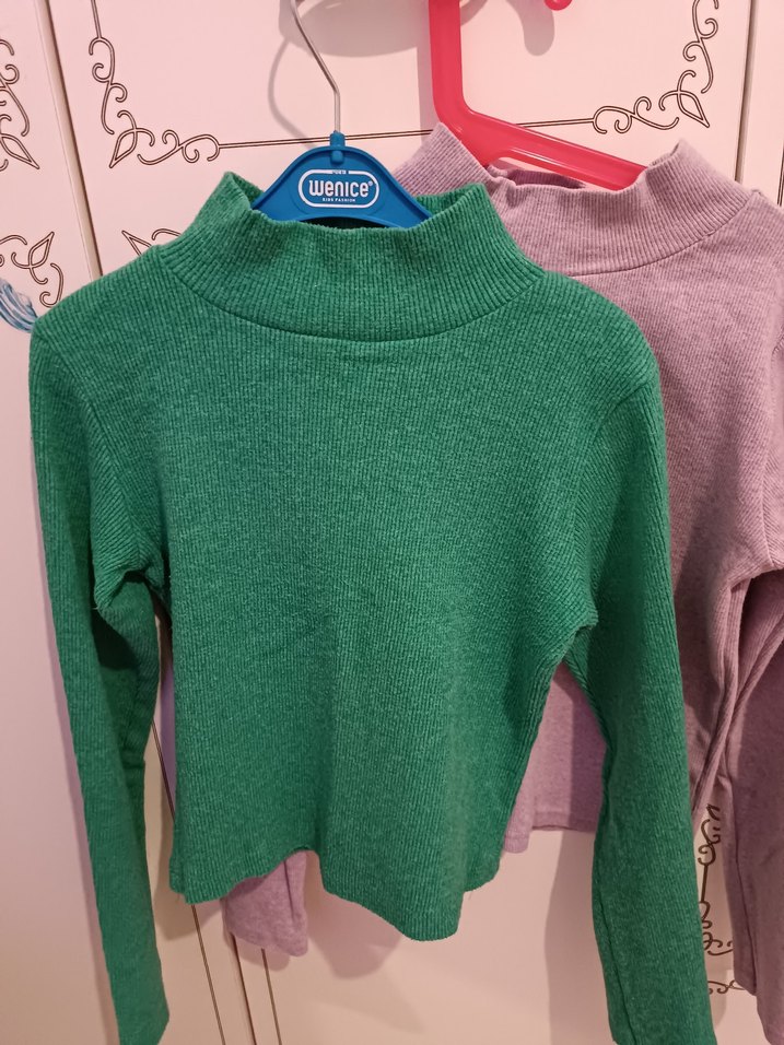 Kadın Balıkçı Yaka Triko Kazak - Görsel 5