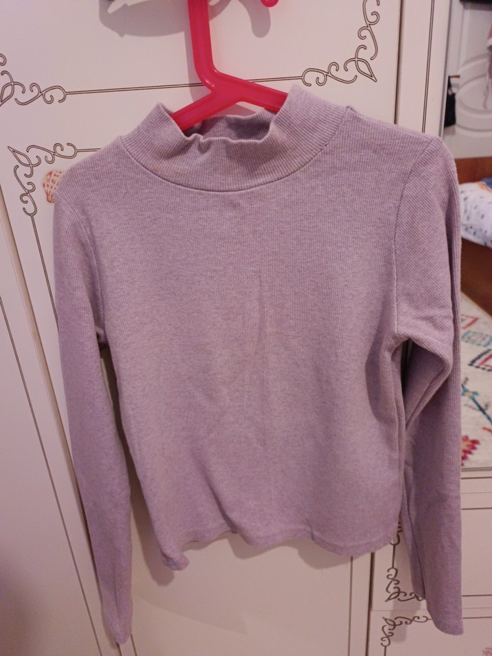 Kadın Balıkçı Yaka Triko Kazak - Görsel 4