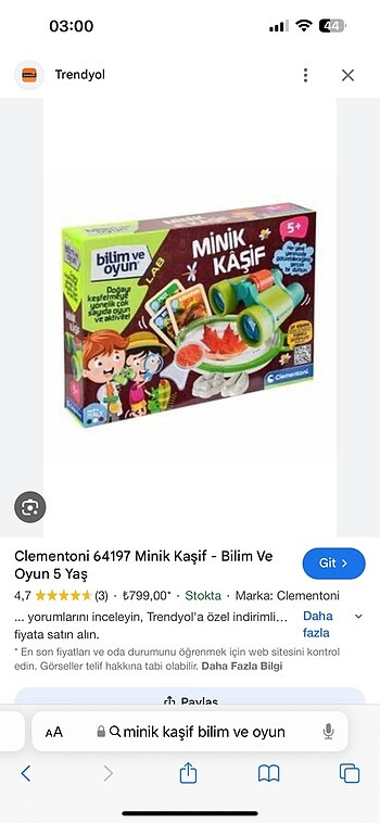Beden Bilim ve oyun minik kaşif kutu oyunu