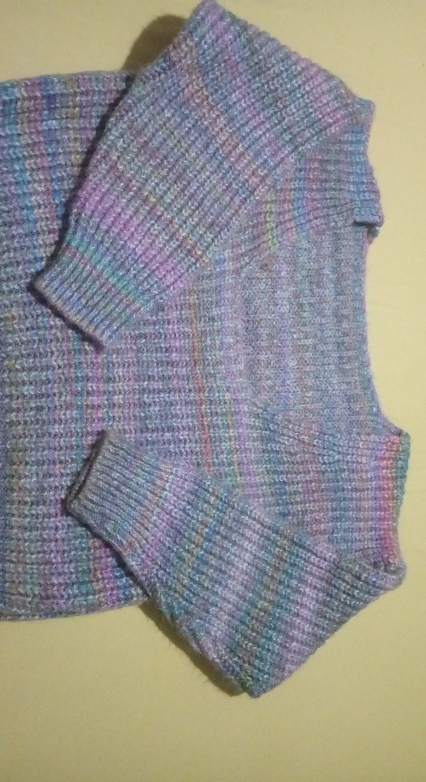 Kız Çocuk Çok Renkli Triko Kazak - Görsel 2