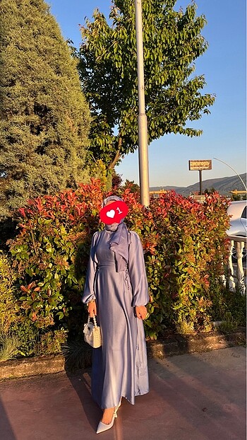 Beli büzgülü saten abiye
