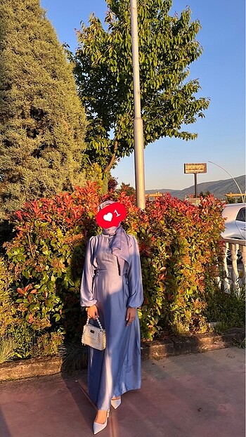 xs Beden Beli büzgülü saten abiye