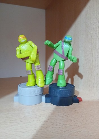 Renkli Ninja Kaplumbağalar Aksiyon Figürleri