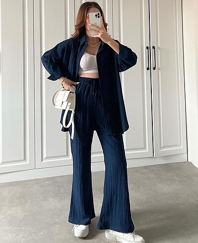 Bershka abuello gofre takım