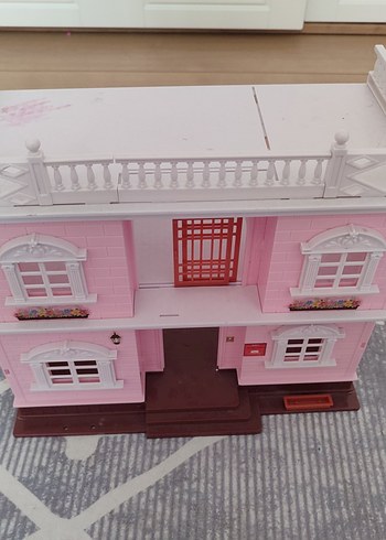 Pembe Oyun Evi Model Ev Seti