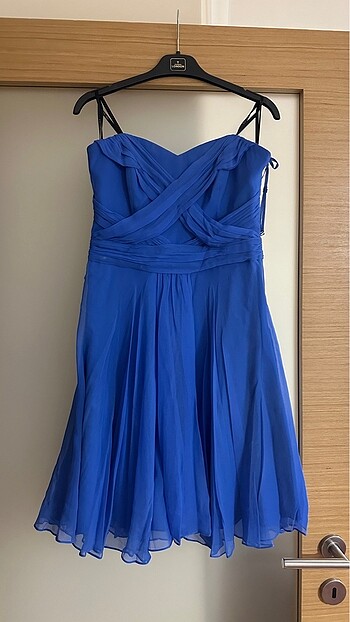 Mavi forever new mezuniyet elbisesi