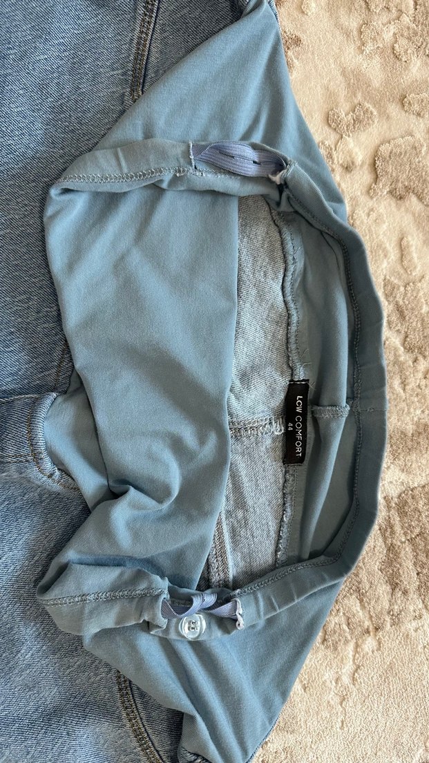 Lcw 44 beden hamile kot pantolonu - Görsel 3