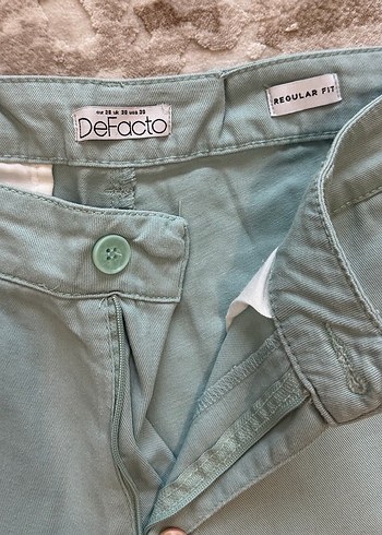 Defacto yeşil erkek 30 beden şort - Görsel 2