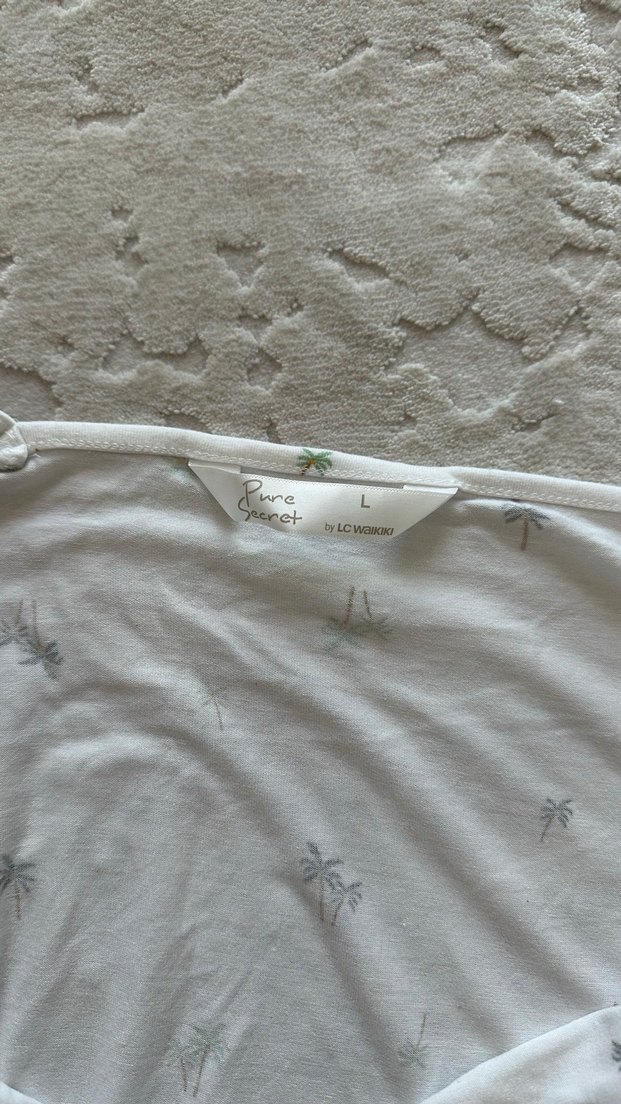 Lc waikiki şortlu tulum pijama L beden - Görsel 5