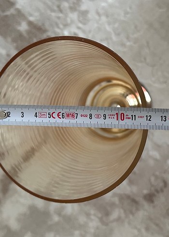 rose gold parlak uzun cam vazo - Görsel 6