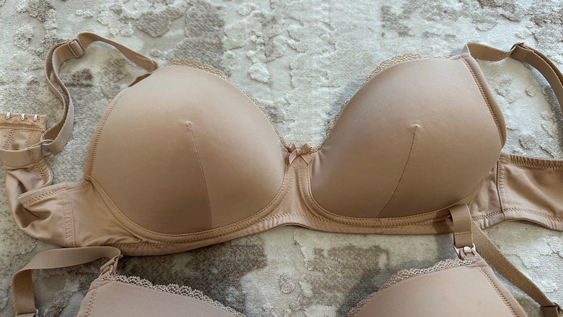 Penti ten rengi 85c balensiz emzirme sütyeni (2 ADET) - Görsel 3