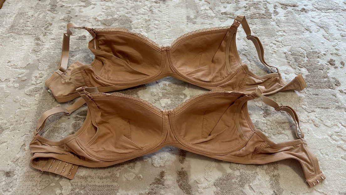 Penti ten rengi 85c balensiz emzirme sütyeni (2 ADET) - Görsel 5