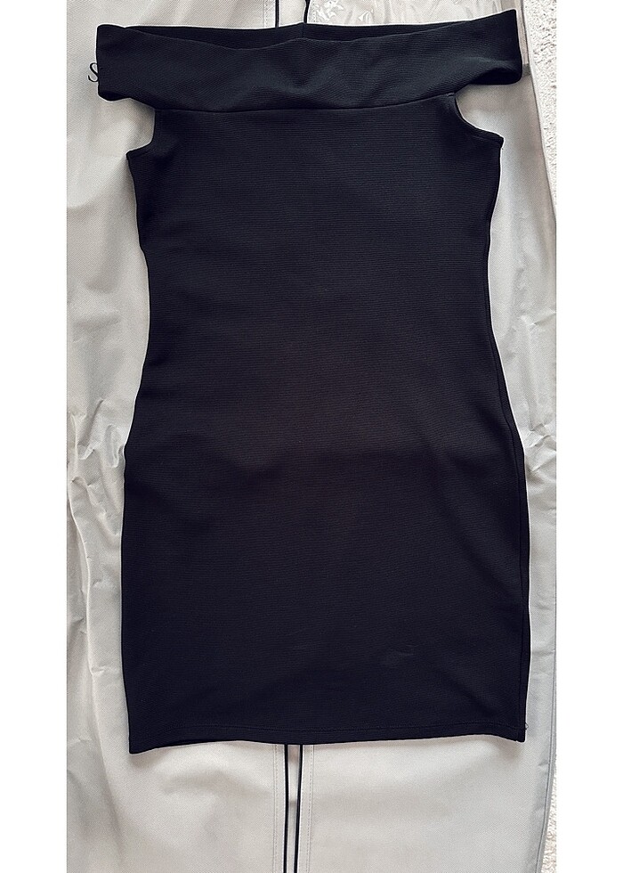 Siyah gece elbisesi  günlük elbise - Görsel 3